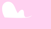 a white silhouette of a cat on a pink background