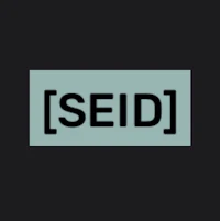 seid logo on a black background