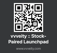 a qr code with the words wwety stock paired launchpad