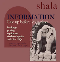 shala information cube before the class