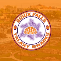the logo for syoux falls vally brains