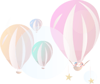 hot air balloons clipart