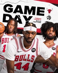 chicago bulls game day poster