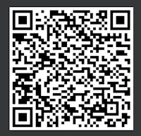 a qr code on a black background
