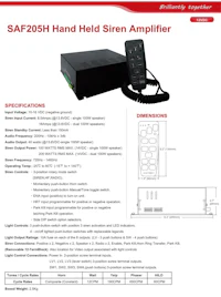 saf2000 hand held antenna amplifier
