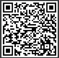 a black and white qr code on a white background
