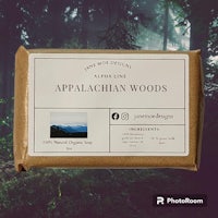 appalachian woods soap bar in the woods