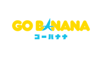 the logo for go banana 5 - japanese anime