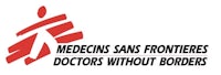 the logo for meds sans frontieres doctors without borders