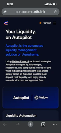 a screenshot of the autopilot app on an iphone