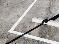 a parking meter in a parking lot