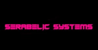 serabic systems logo on a black background