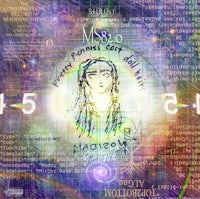 an image of a woman with dreadlocks and words on it