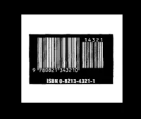 a black and white image of a bar code