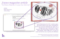 a picture of a book with the words'fugues magazine article'
