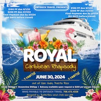 a flyer for the royal caribbean riptide