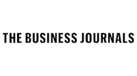 the business journals logo on a white background