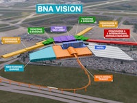 a map of the bna vision airport