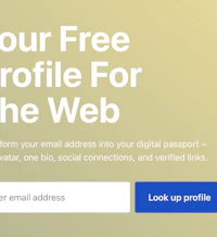your free profile for the web