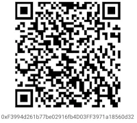 a qr code with a black and white background