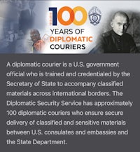 100 years of diasporic couriers