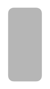 a gray square on a black background