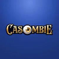 casombie logo on a blue background
