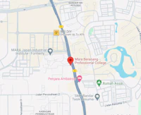 a map showing the location of a location