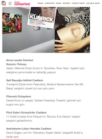 a screen shot of a website with an image of a woman's body