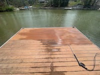 Dock power washing 