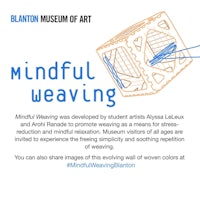mindful weaving at the baltimore museum of art