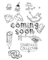 a drawing with the words coming soon