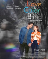 a poster for love is color blind