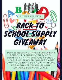 back to school supply giveaway