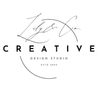 the logo for creative design studio