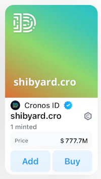 a screenshot of the shibyard cro app on an iphone
