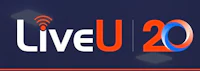 live u 20 logo on a blue background