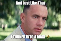 and just like that i turned into a max