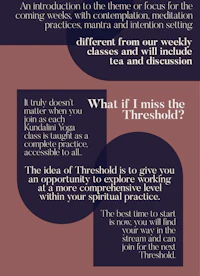 a poster with the words 'what is threshhold?'