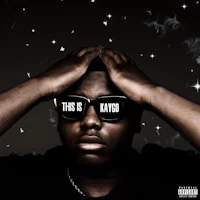 a man in sunglasses with the words this is kango on his head