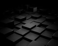 a black background with cubes on it