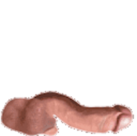 a picture of a man's genitals on a black background