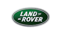 land rover logo on a black background