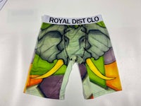 a pair of boxers with an elephant on them