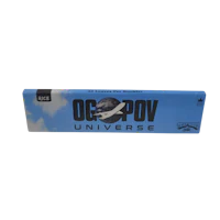 a box of ocpov universe on a black background