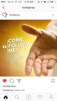 come follow me jesus instagram