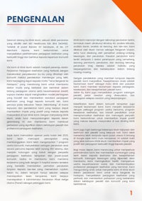 the cover of a magazine with the word pengenalan on it