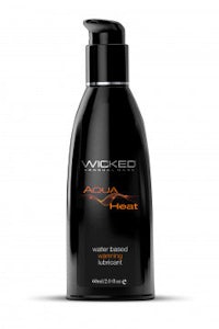 a bottle of wicked shave cream on a white background