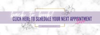a purple background with the words click here to schedule your next appointment