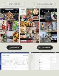 a screenshot of a mobile app with a picture of a product